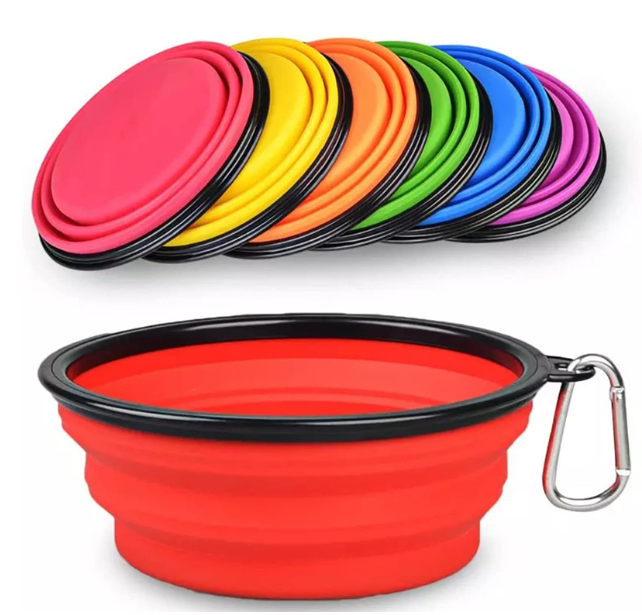 宠物外出便携式折叠狗狗碗